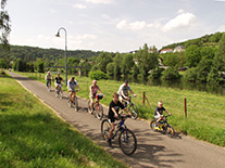 Sauertalradweg und Prümtalradwegen liegen in unmittelbarer Nähe. Radfahrer willkommen!